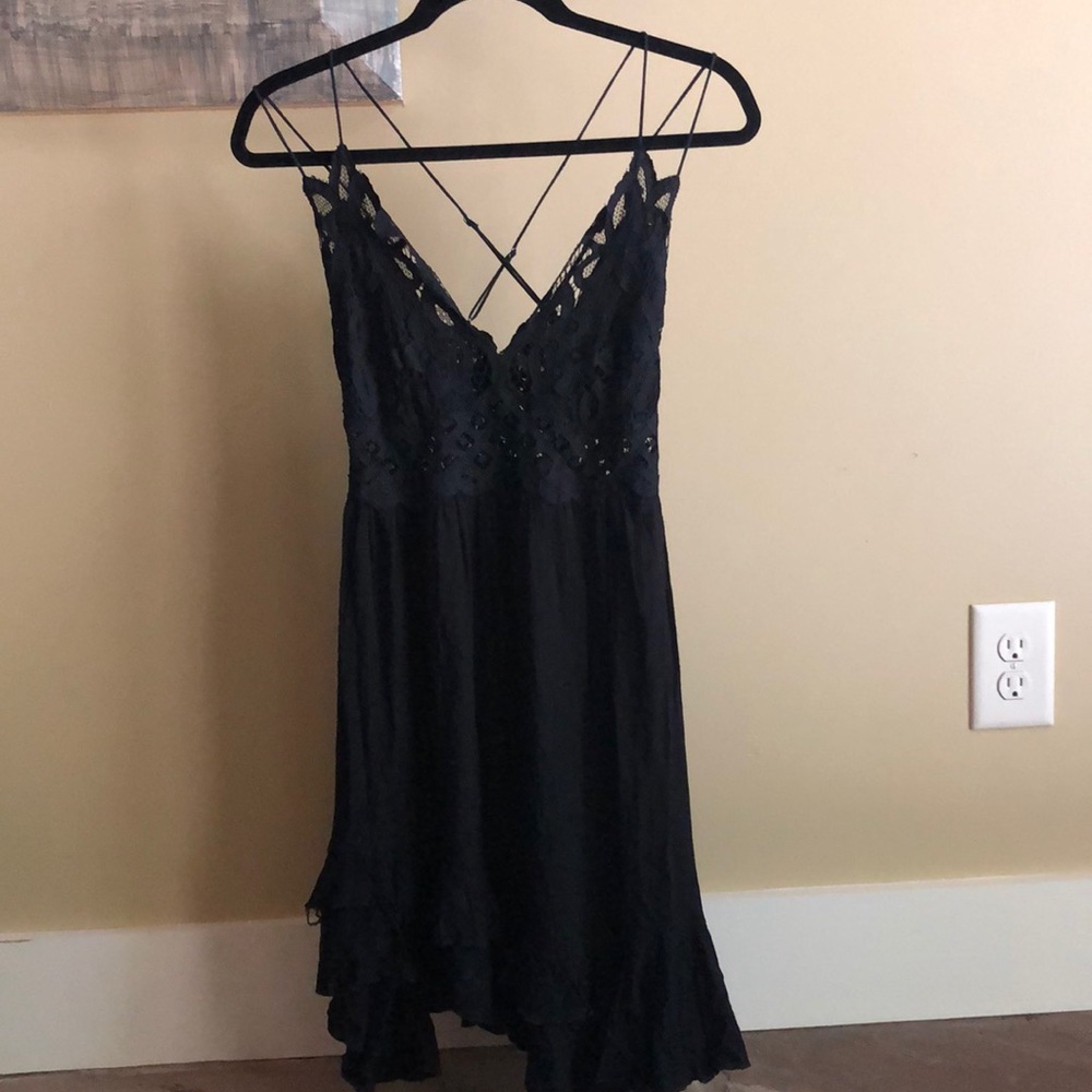 Free People Black Dress